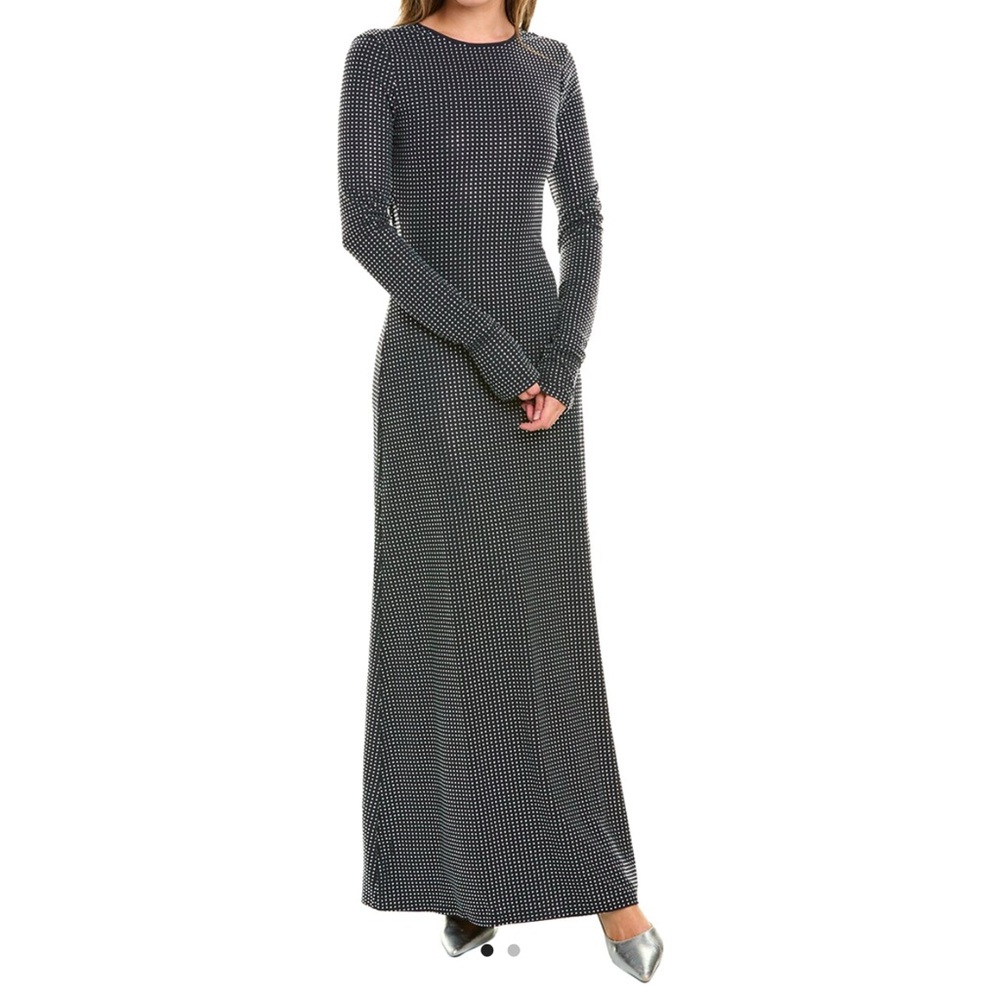NWT - WeWoreWhat Backless Sequin Jersey Maxi Dress